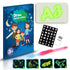 3D drawing pad Educational Toy Drawing 8 Light Effects English A3 L