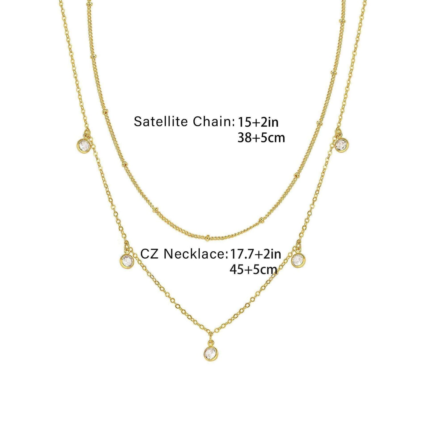 chain necklace for women Waterdrop Chain Necklace