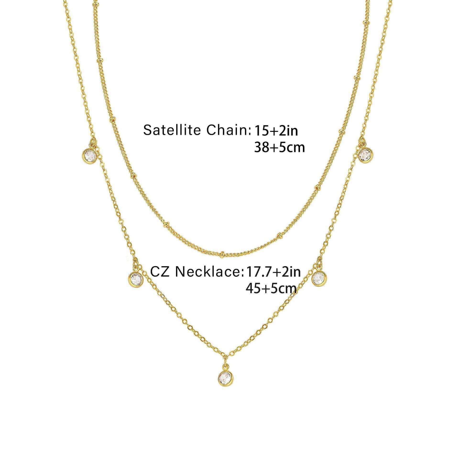 chain necklace for women Waterdrop Chain Necklace