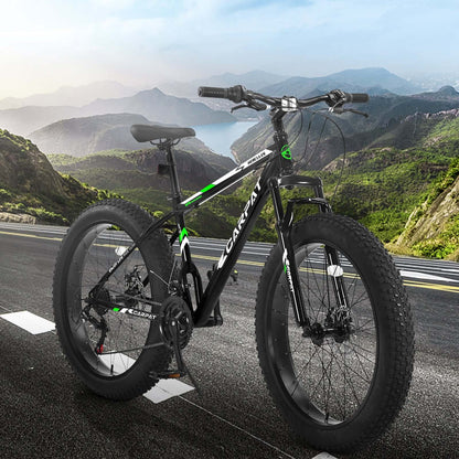 S26109 Elecony 26 Inch Fat Tire Bike Adult&amp;Youth