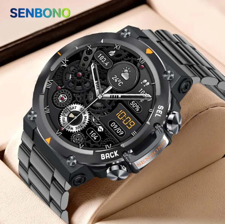 Smart Watch MAX18 Men Smartwatch AMOLED1.43inch Big Screen BT Calls