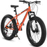 S26109 Elecony 26 Inch Fat Tire Bike Adult&Youth ORANGE