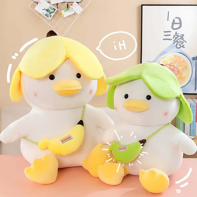 Banana Duck Doll Duck Plush Toy