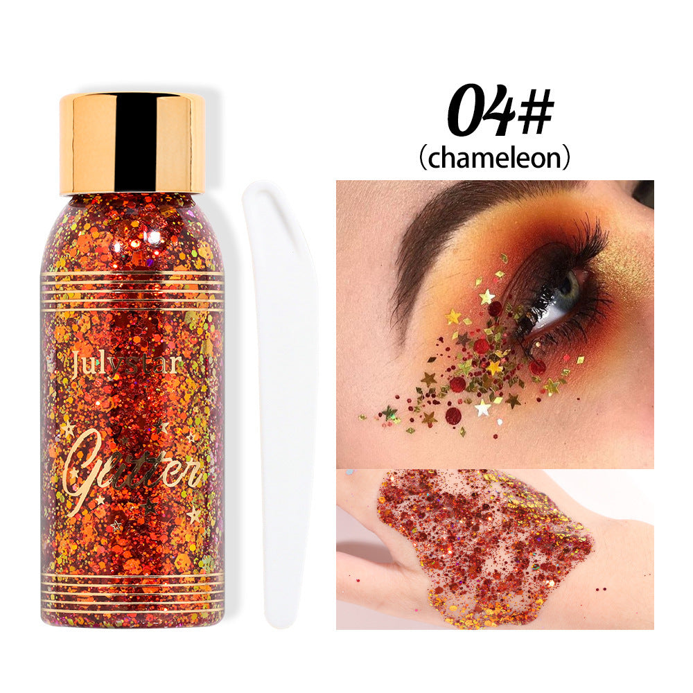 Shining eye shadow makeup Makeup Gel Shining Liquid Eye Shadow