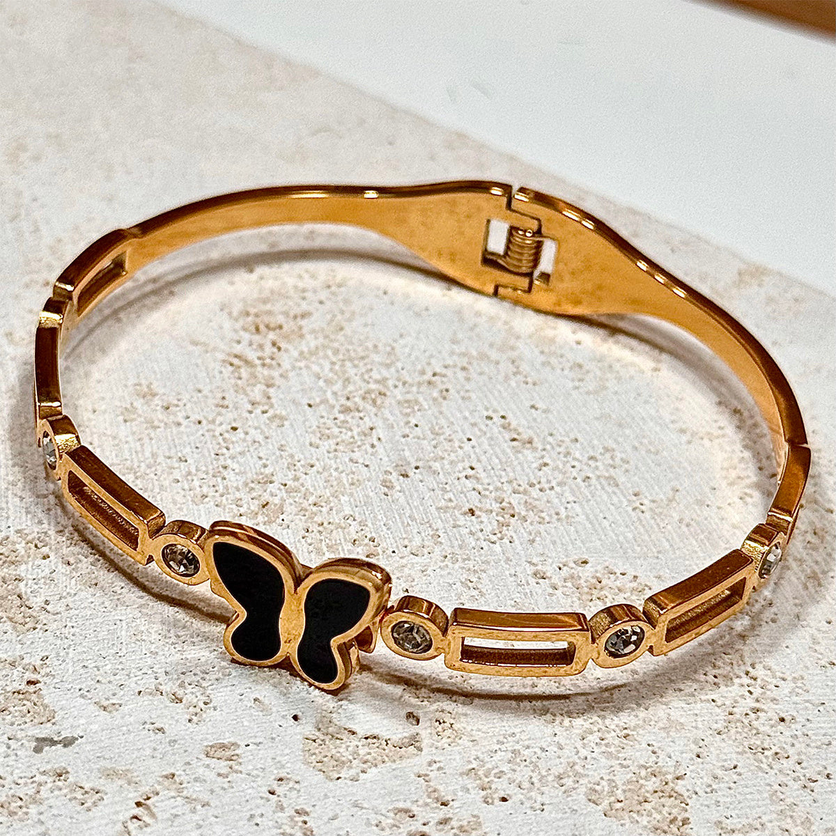 Gold Electroplated Cuff Bracelet