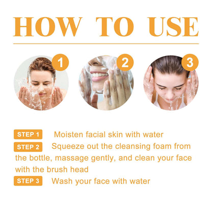 deep clean facial cleanser Hoygi Brightening Facial Cleanser