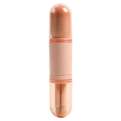 travel makeup brush kit 4in1 Portable Makeup Brush Set Beauty Brush