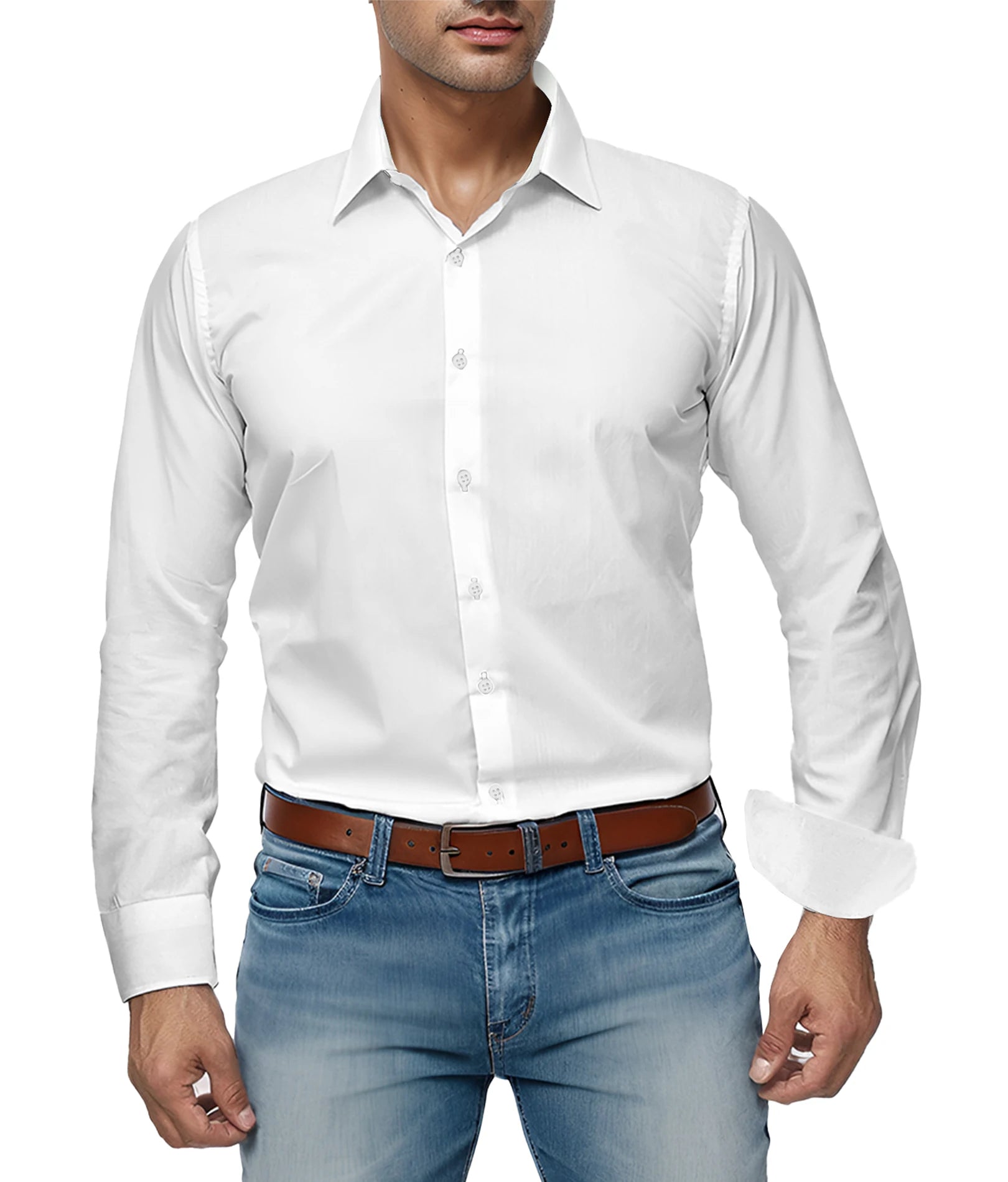 Mens Slim Fit Business Shirt