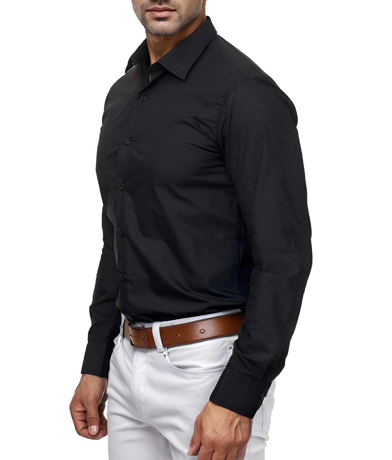 Mens Slim Fit Business Shirt