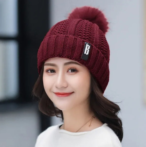 Winter Beanie Hat Scarf for Women