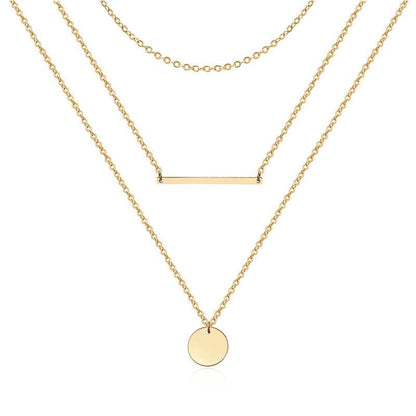 Choker Necklace Layering Choker Necklaces For Women Golden