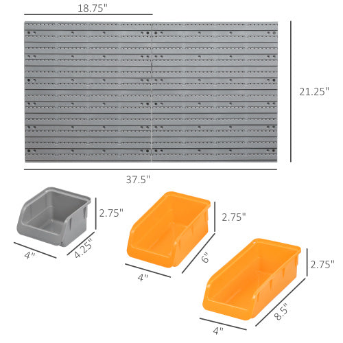  Wall Mounted Pegboard 