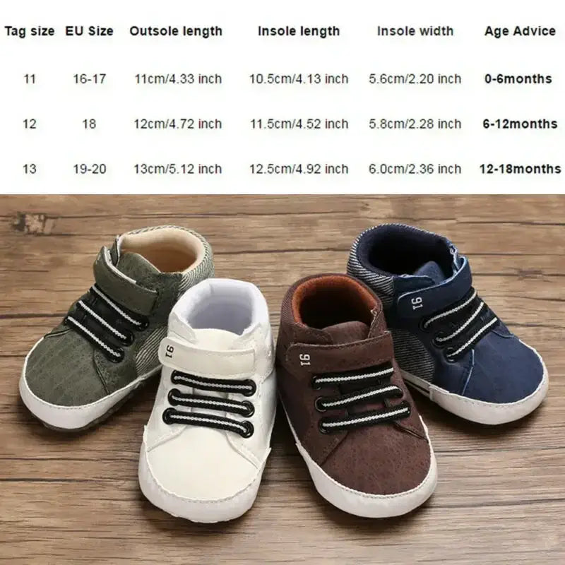 Baby Boys Girls Sneakers US Stock 0-18M New Baby Boys Girls Sneakers