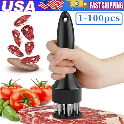 Stainless Steel Meat Tenderizer 21-pin Beef Pork Kitchen Cooking Needle Tool 1pc