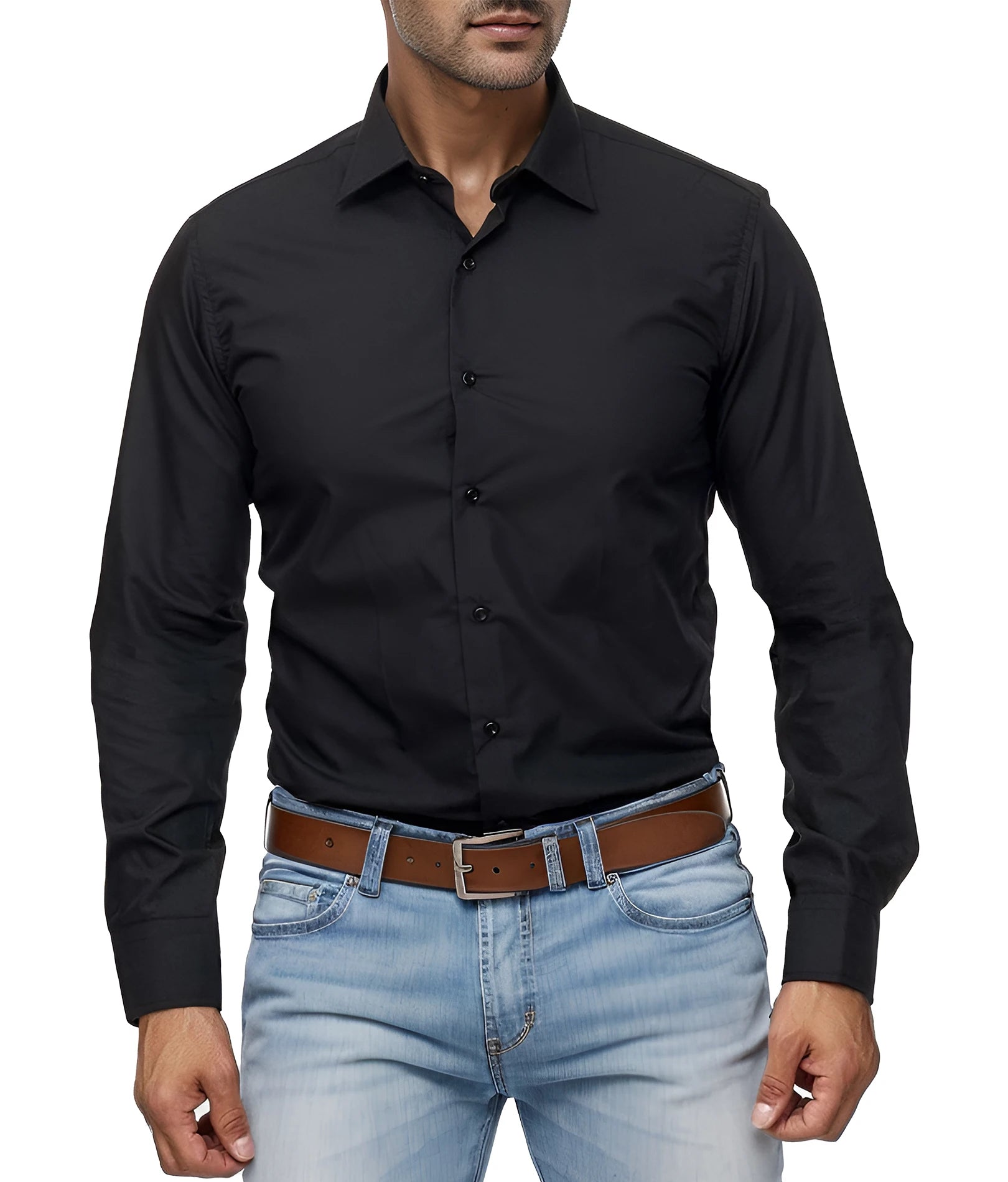 Mens Slim Fit Business Shirt