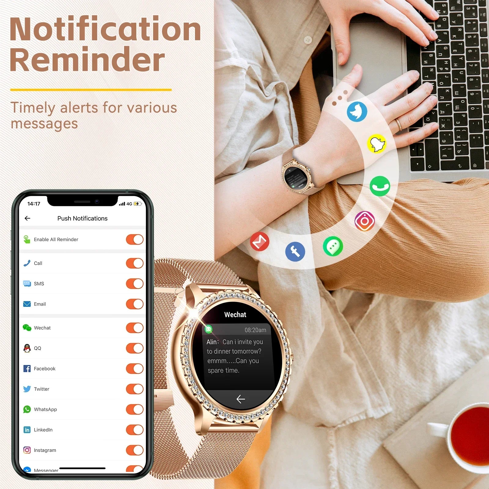 Smart Watch for Women