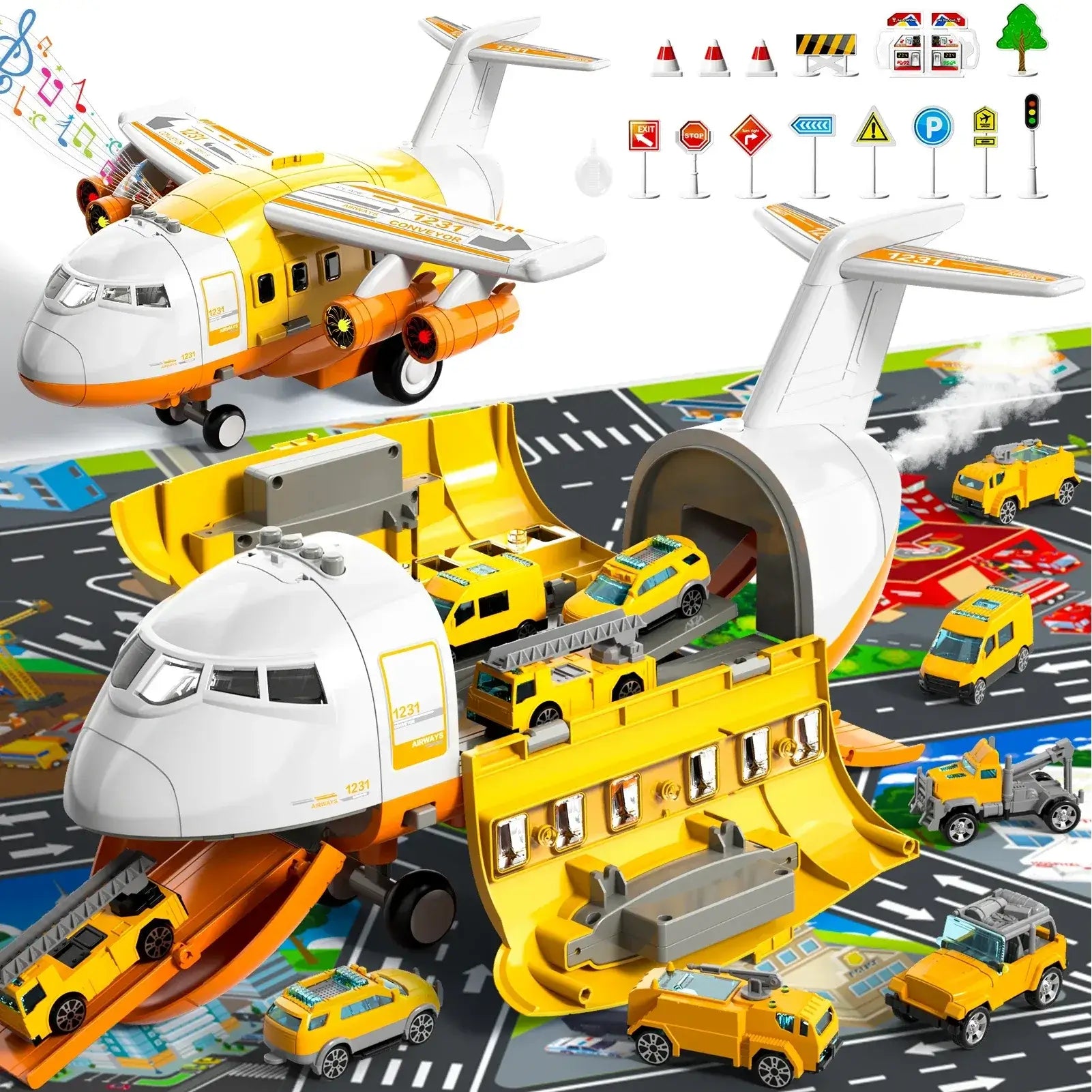 Airplane Toy for 3 Year Old, Toy Airplane for Boys Kids ,