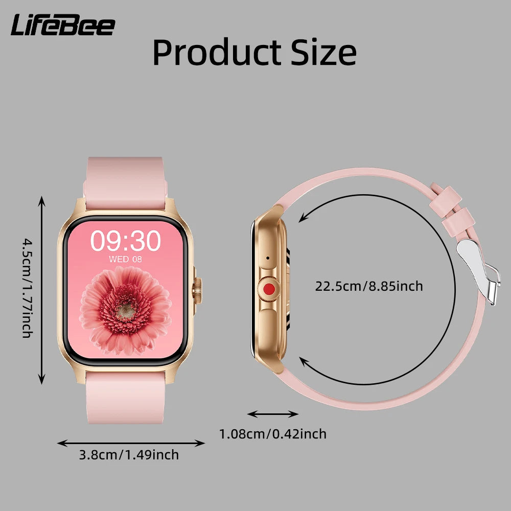 Men Smartwatch Women Activity Fitness Tracker 