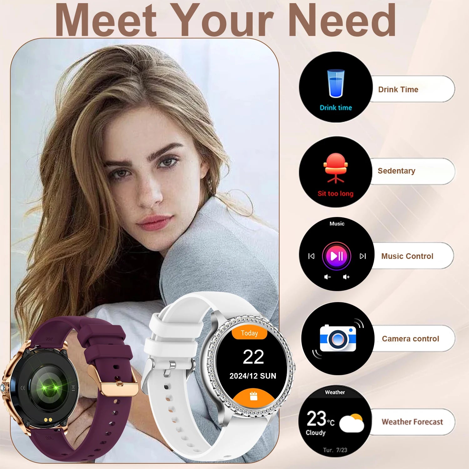 Women Smart Watch
