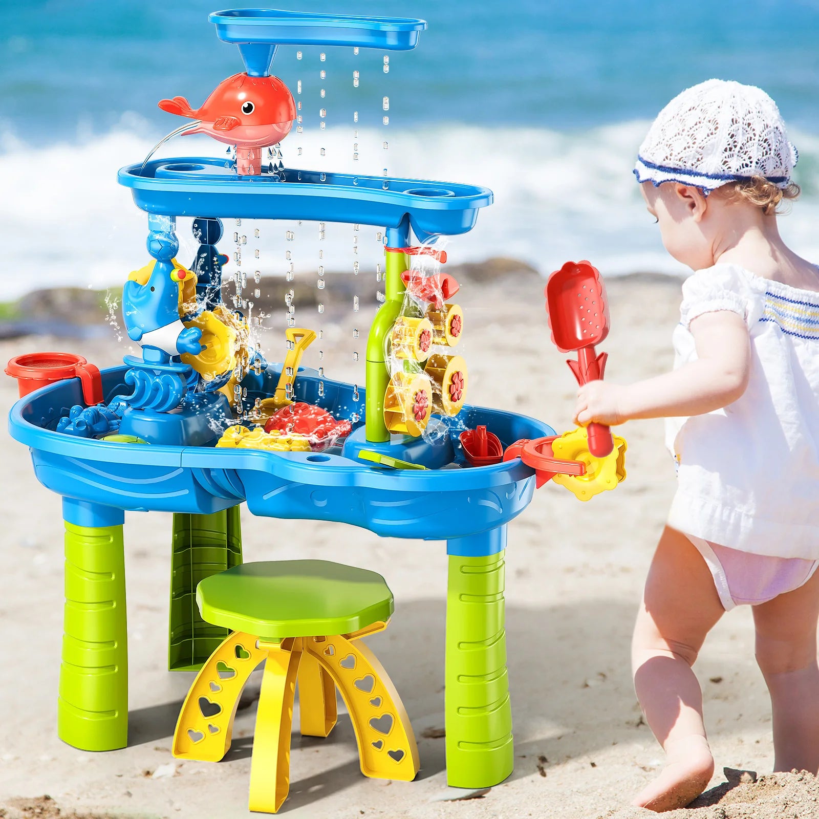 Outdoor sand and water toy