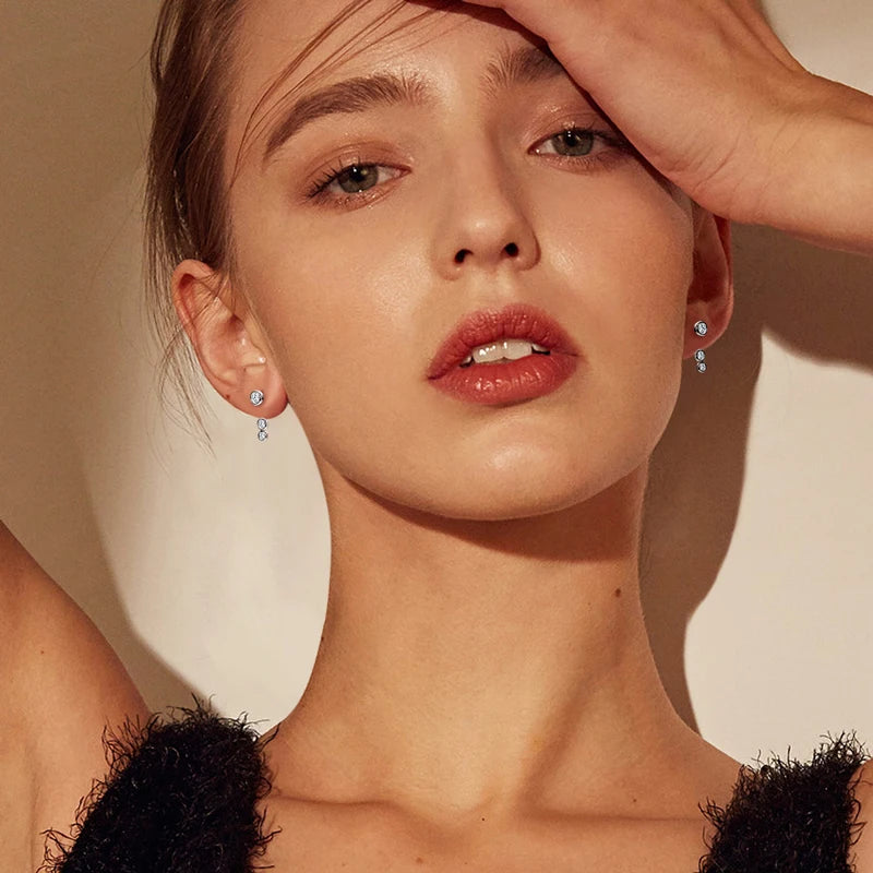 Silver Stud Earring for Women 