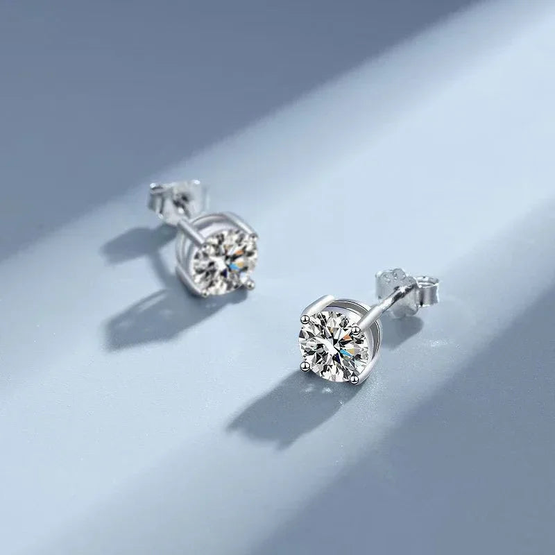 Moissanite Earrings for Women 