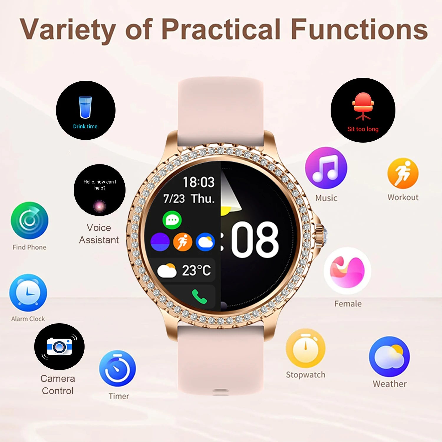 Women Smart Watch