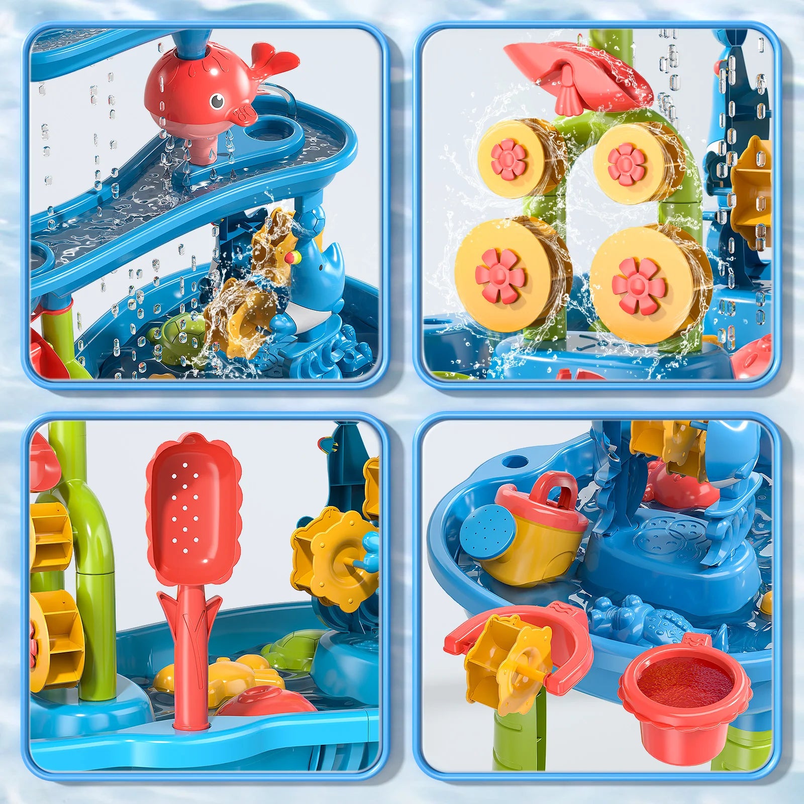 Outdoor sand and water toy