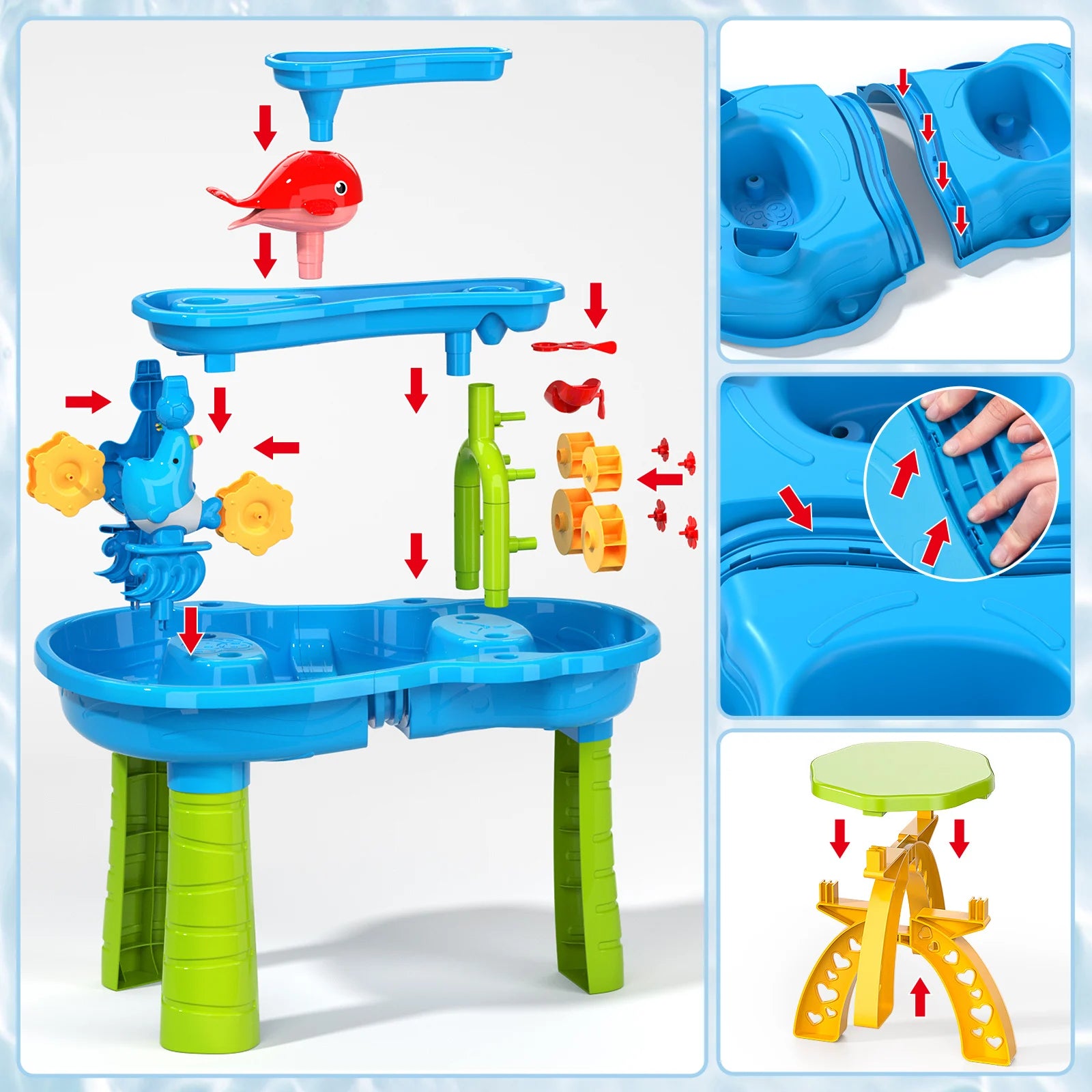 Outdoor sand and water toy