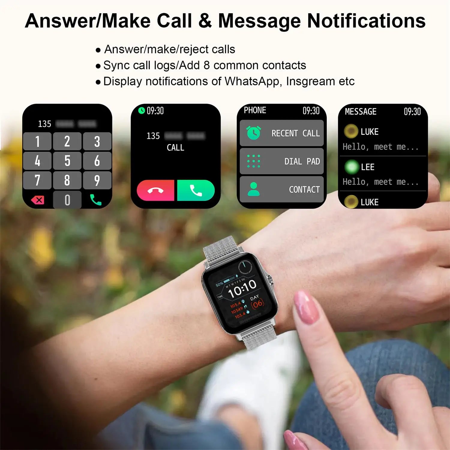 Men Women Smart Watch