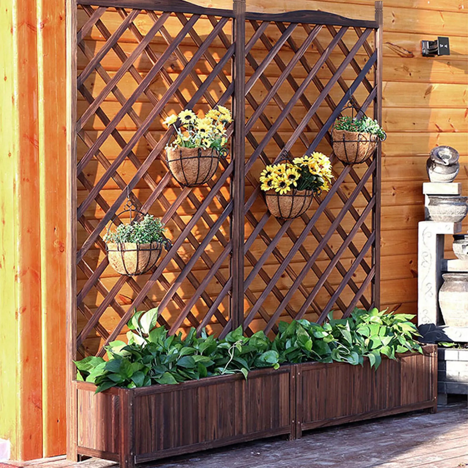 Wooden Planter Box