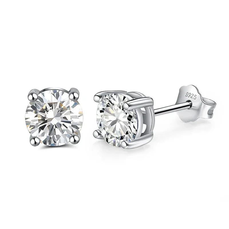 Moissanite Earrings for Women 