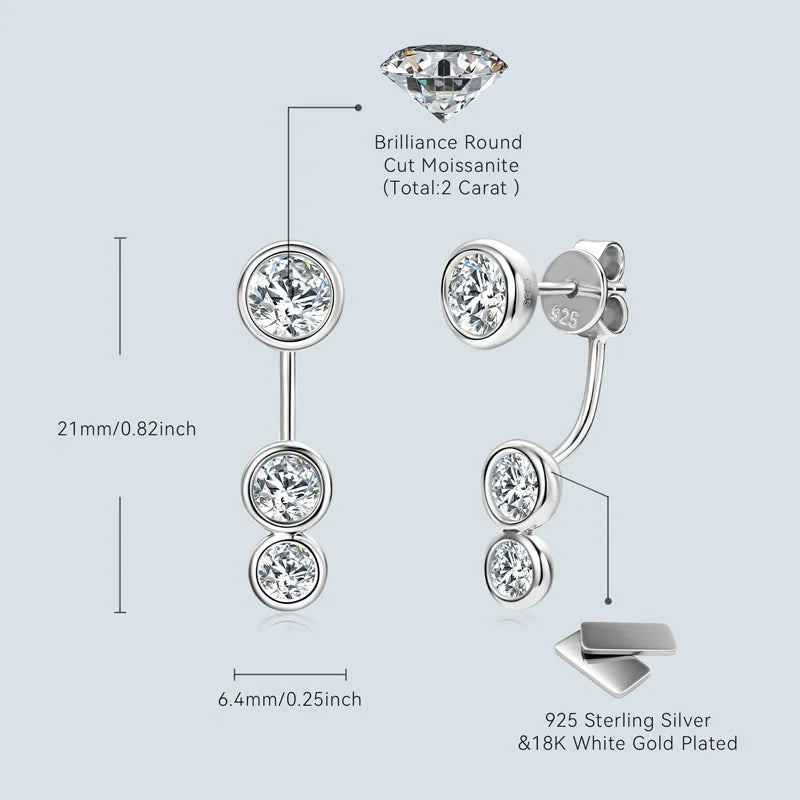 Silver Stud Earring for Women 