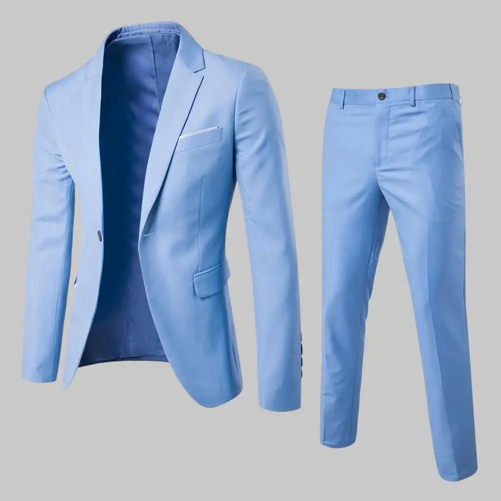 Men Slim Fit Suit 