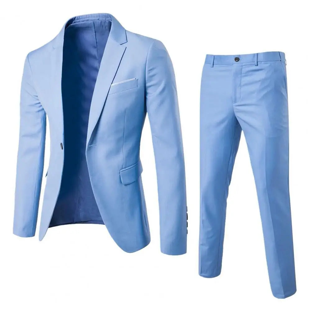 Men Slim Fit Suit 