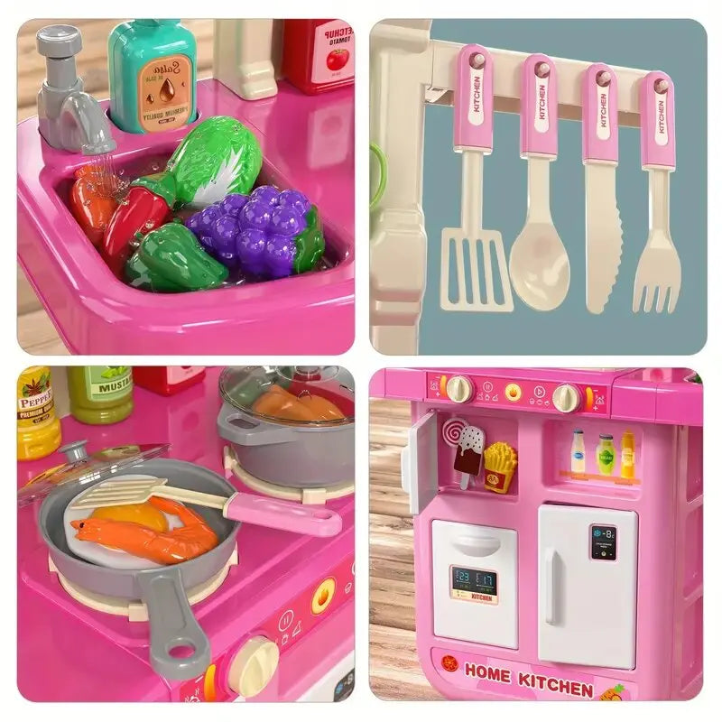 Girls Play Kitchen 