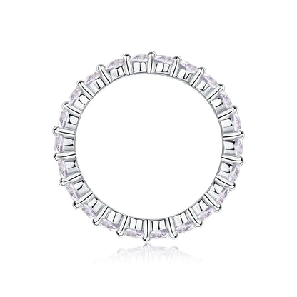 moissanite rings 1Row Of Diamonds, Moissanite Rings, Silver Rings