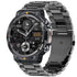 Smart Watch MAX18 Men Smartwatch AMOLED1.43inch Big Screen BT Calls Black Steel