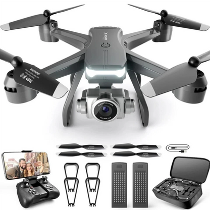 2026 V14 Professional Drone 6K HD Dual Camera Wifi FPV Portable RC Quadcopter 2 BATTERY,Drones Suitable For Adults&amp;beginners.Logistics Is Randomly Sent By UPS&amp;UNI&amp;USPS&amp;GOFO