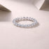 moissanite rings 1Row Of Diamonds, Moissanite Rings, Silver Rings Six