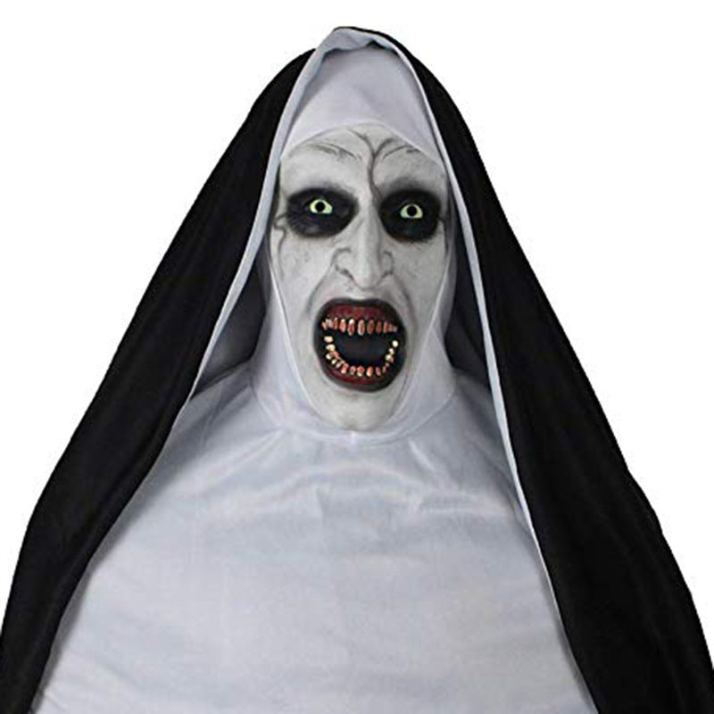 Halloween Headgear Thriller Glowing Horror Mask Picture color