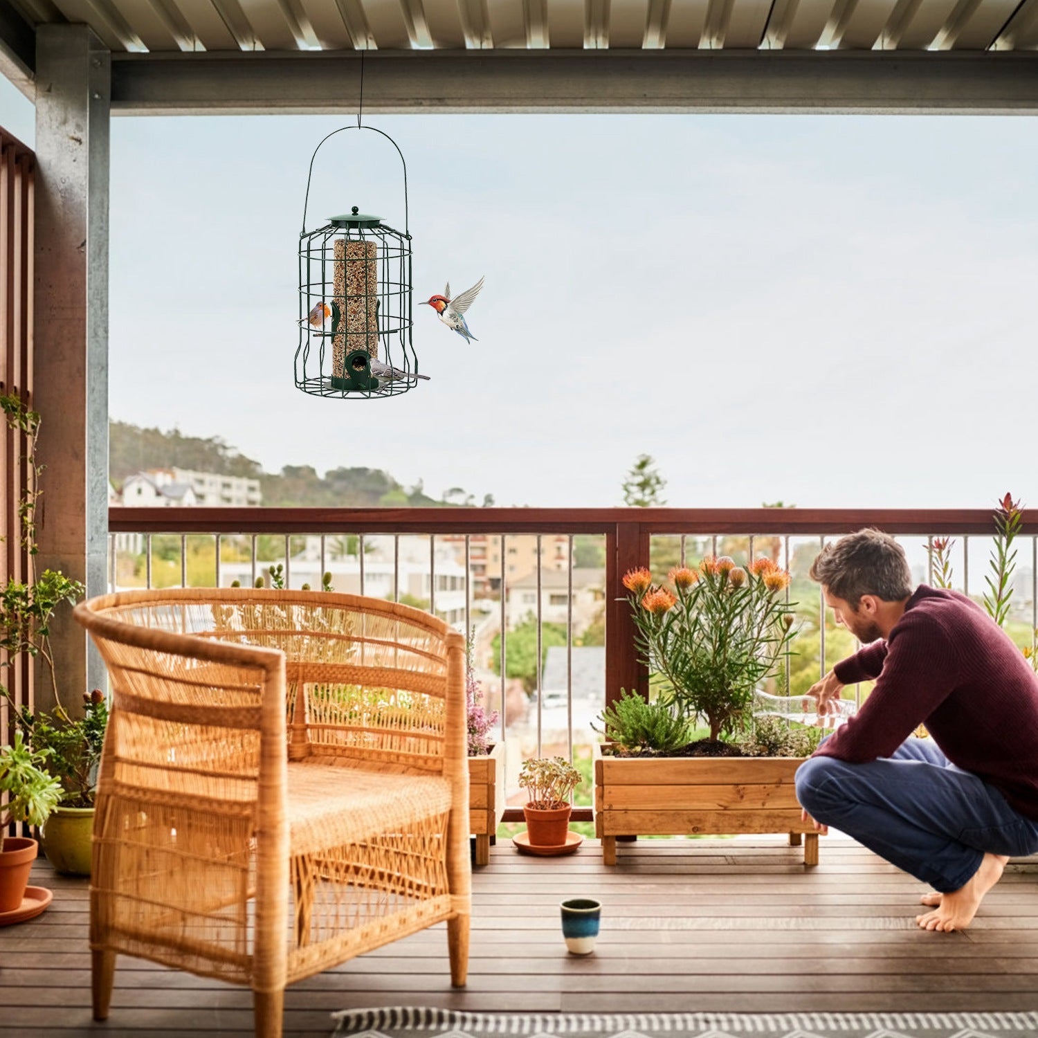 Outdoor Wild Bird Feeder