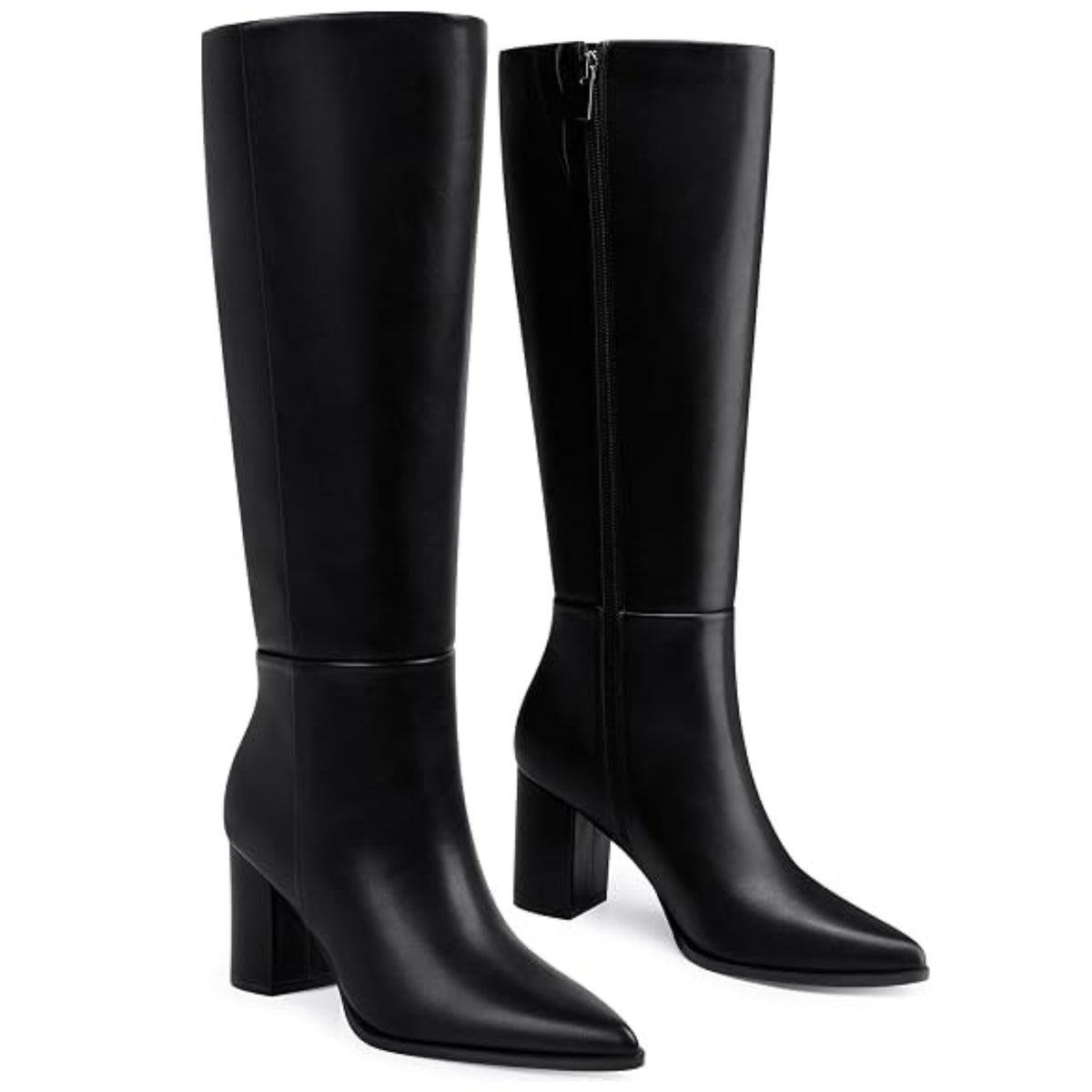 Women Knee High Boots Comfortable Wide Calf Tall Boot