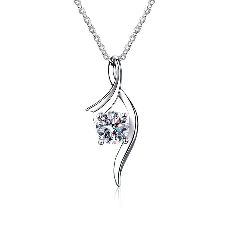 1 Karat-inch Diamond Necklace 