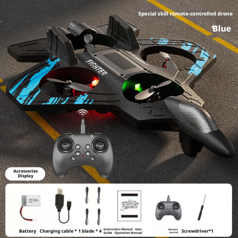 Foam Airplane - Blue - Dual Battery,The Shipping Color Is Blue, As Shown In The Main Picture. Default