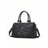 Gothic Punk Skull Rivet Handbag For Women, Halloween Studded PU Leather Large Capacity Shoulder Crossbody Bag, Halloween Party Cosplay Gift Black