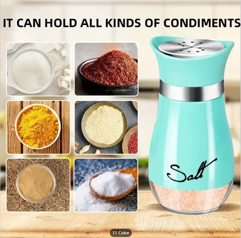 Salt And Pepper Shakers Set - Salt Containers For Gifts,