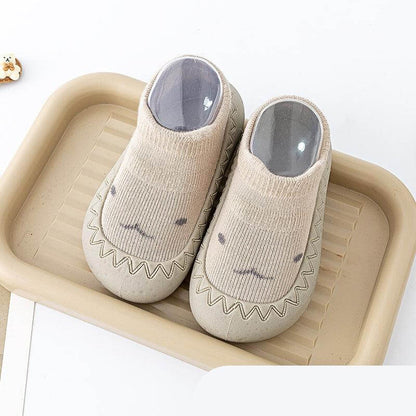 baby soft sole shoes Spring And Autumn Baby Soft Sole Toddler Shoes Light khaki