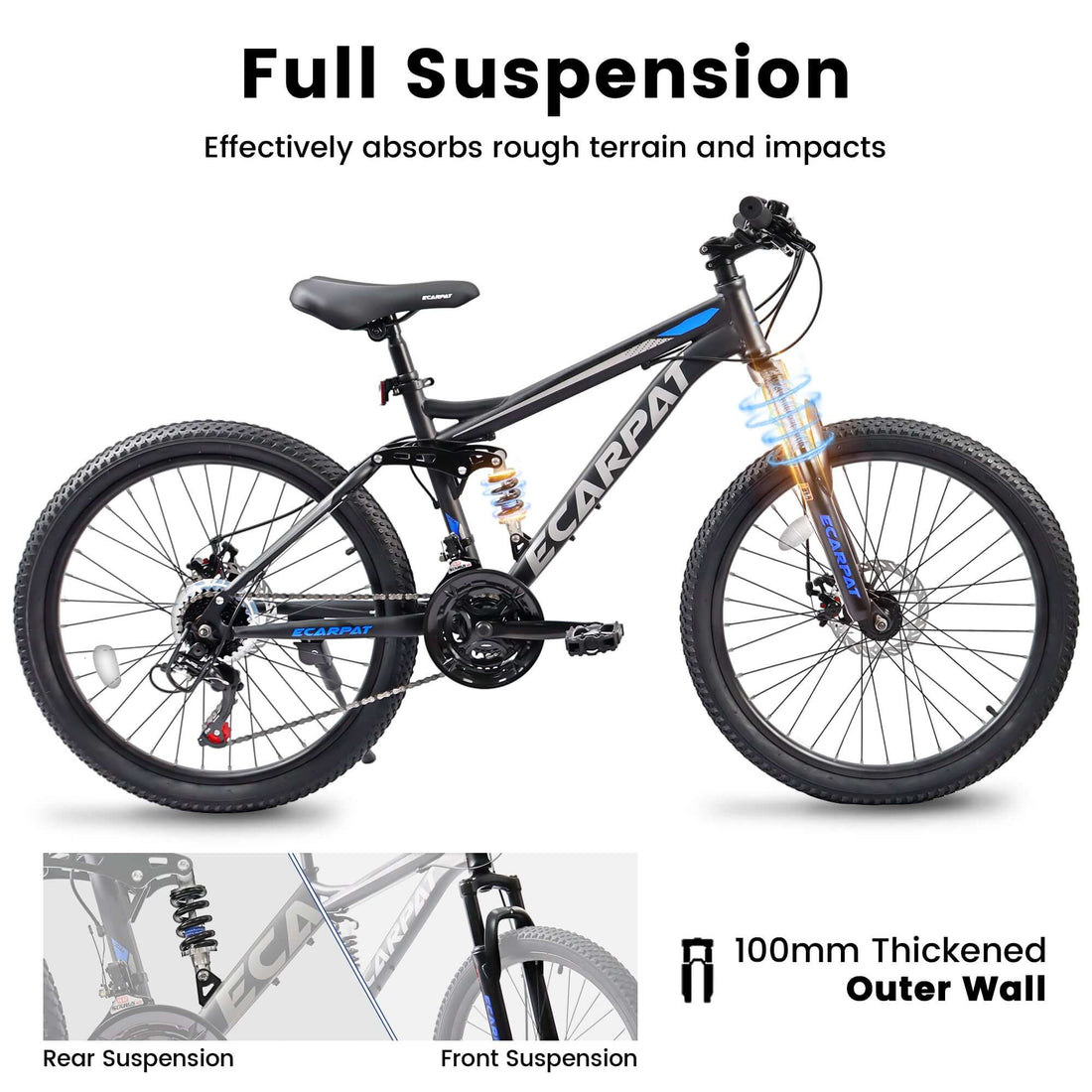 lightweight mountain bike A2460 24 Inch Mountain Bike
