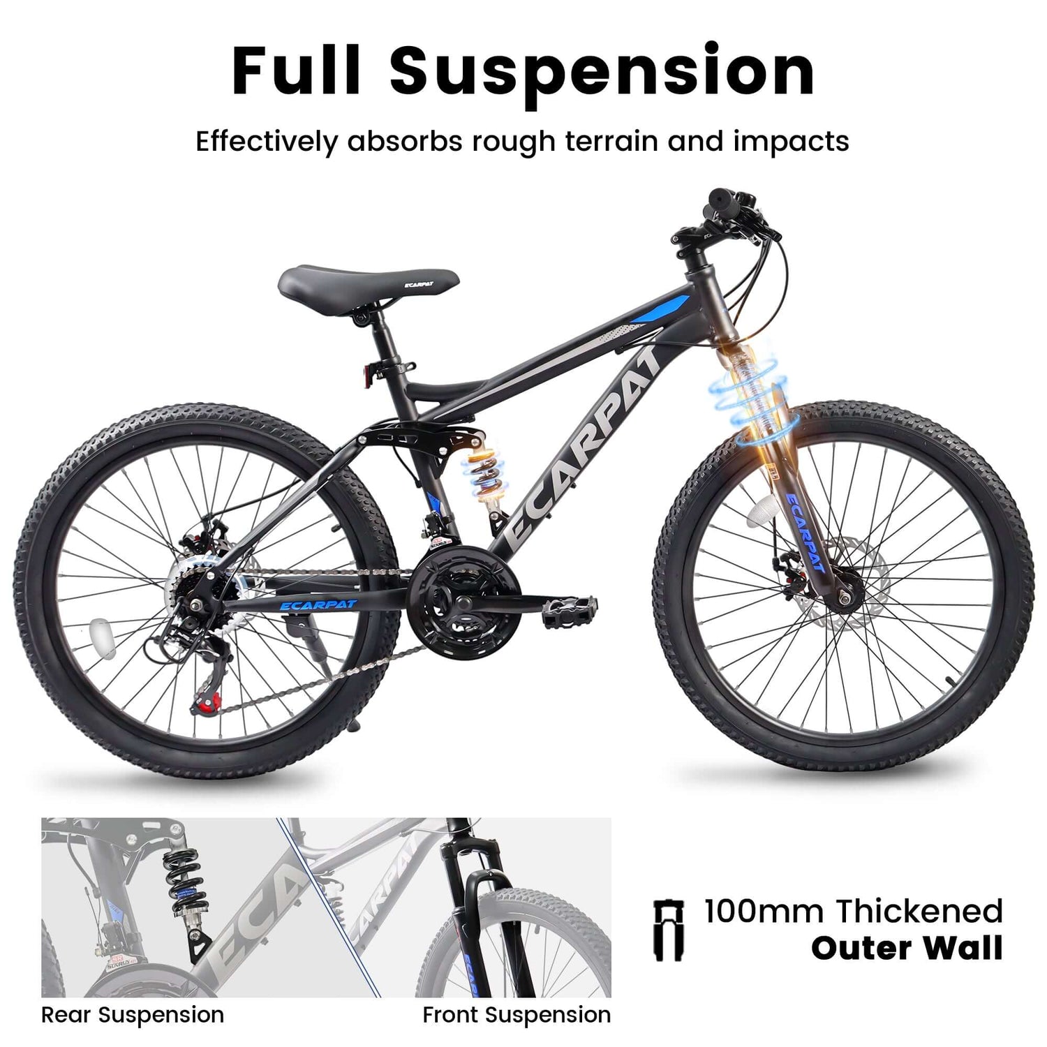 lightweight mountain bike A2460 24 Inch Mountain Bike